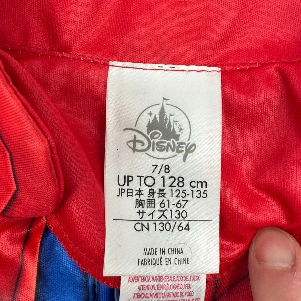 Disney Store Captain Marvel Costume Jacket with Gauntlets Kids Size 7/8 NWT Red - Picture 4 of 13